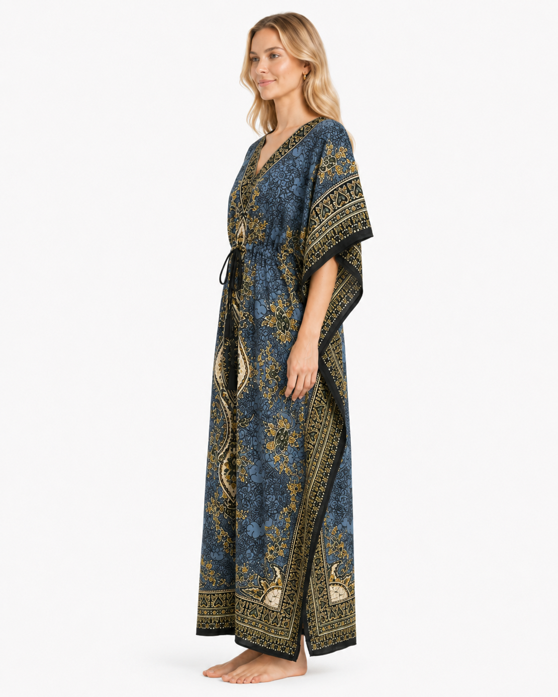 Summer Kaftan - Teal