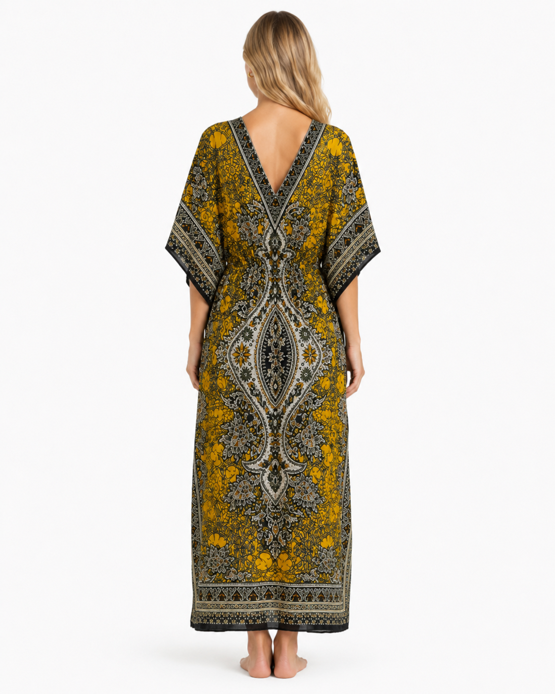 Summer Kaftan - Yellow