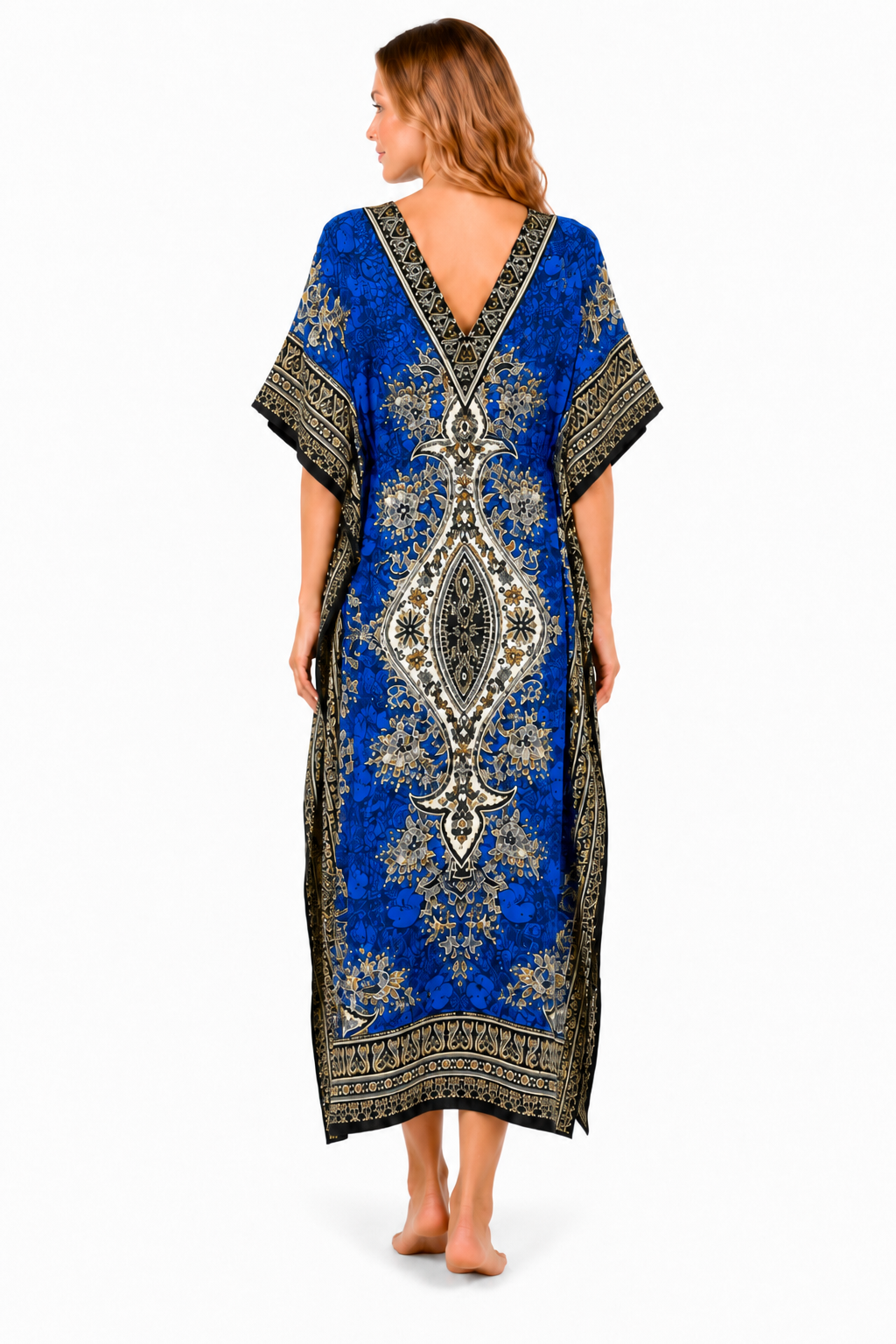 Summer Kaftan - Royal Blue