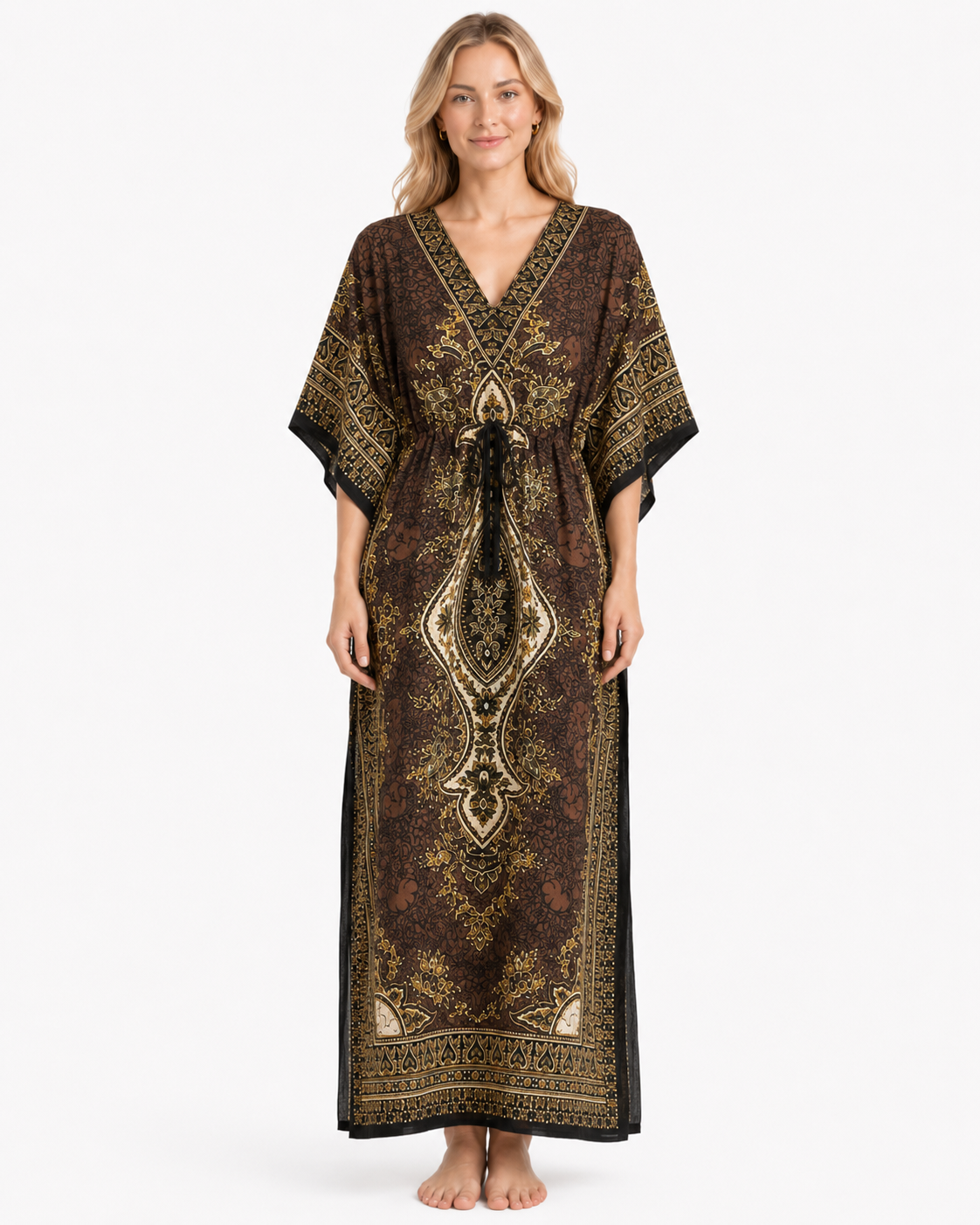 Summer Kaftan - Chocolate