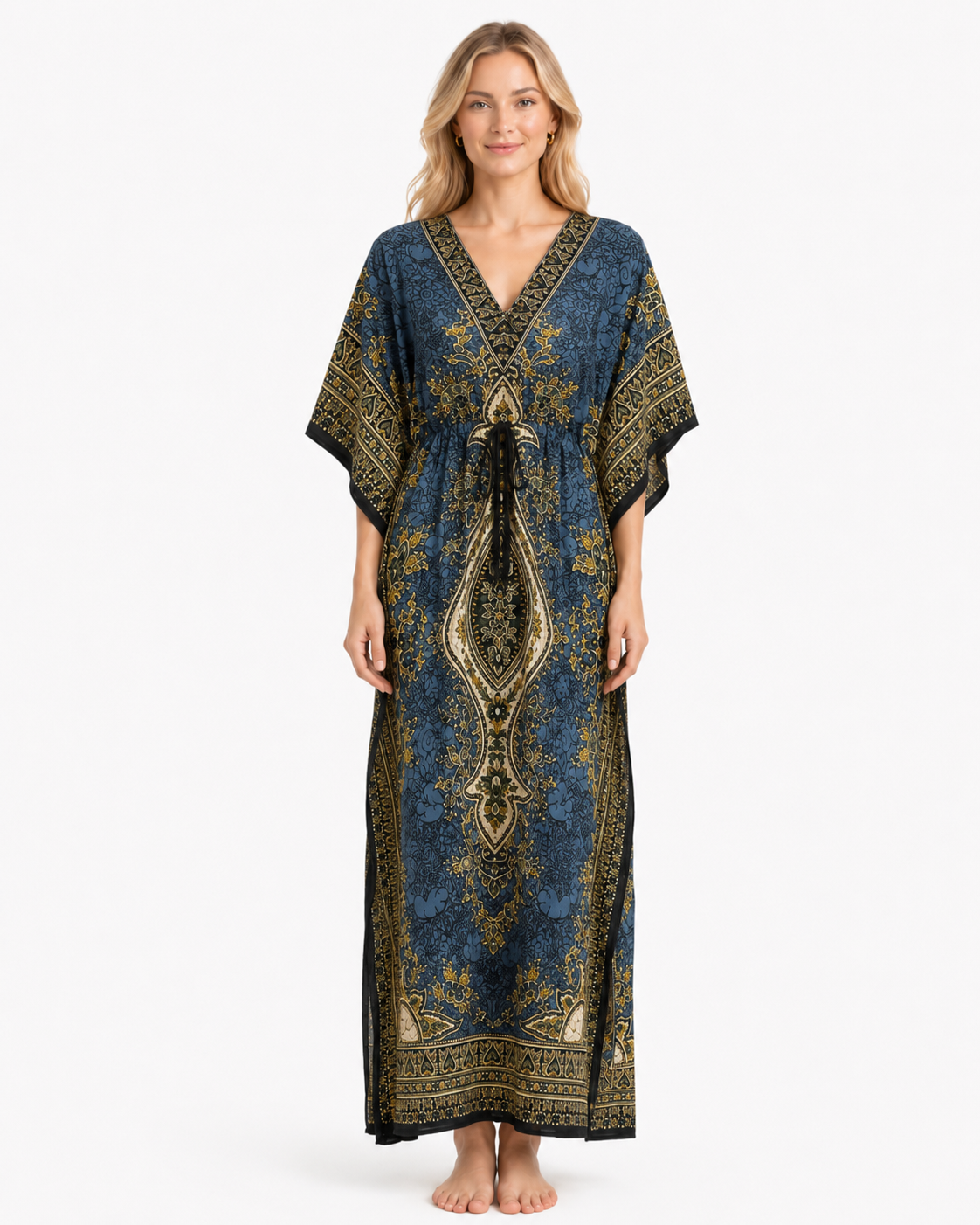 Summer Kaftan - Teal
