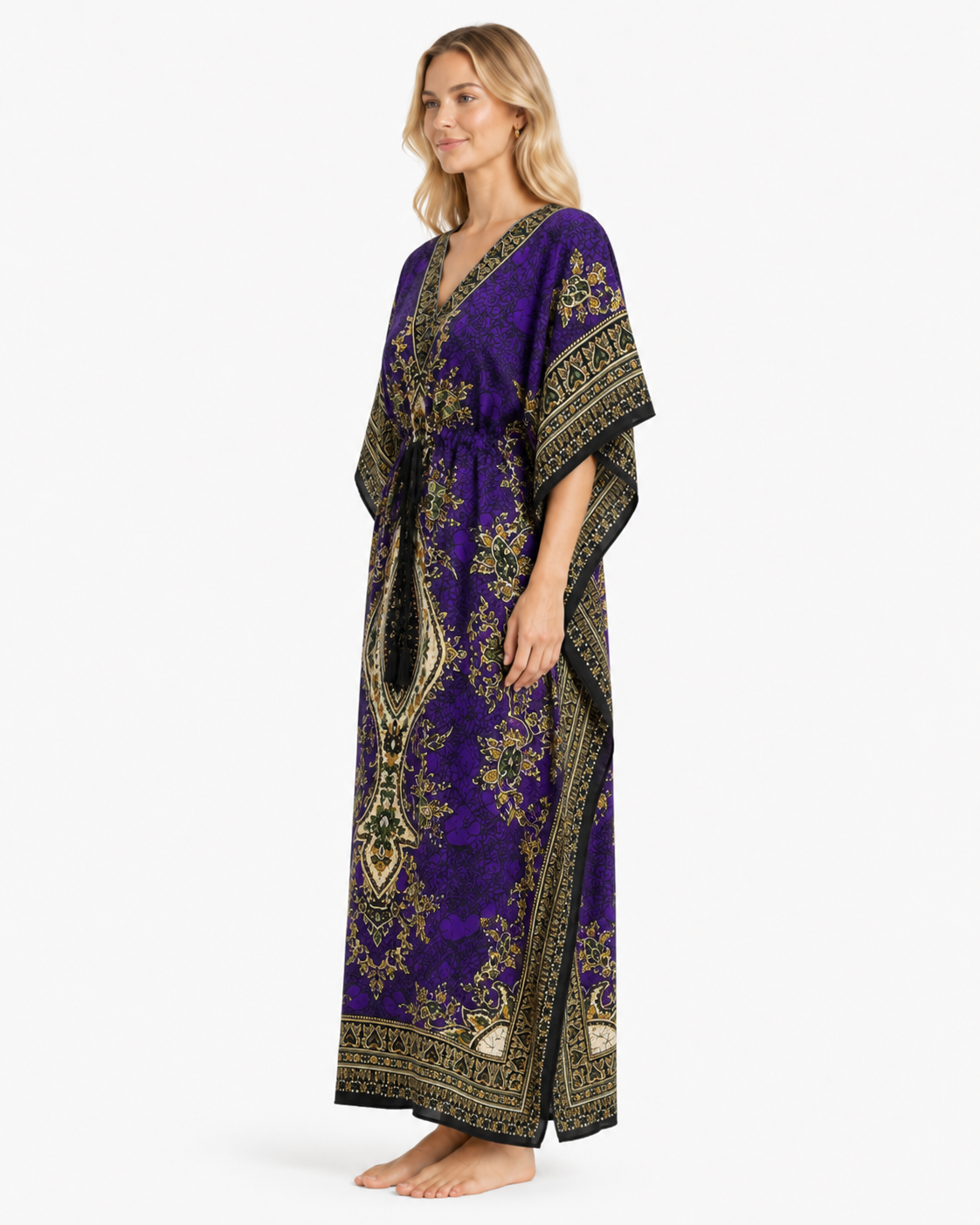 Summer Kaftan - Purple