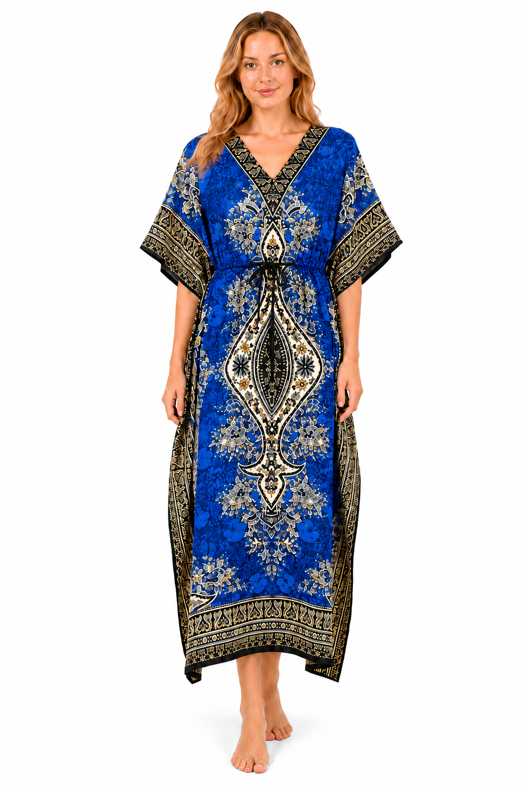 Summer Kaftan - Royal Blue
