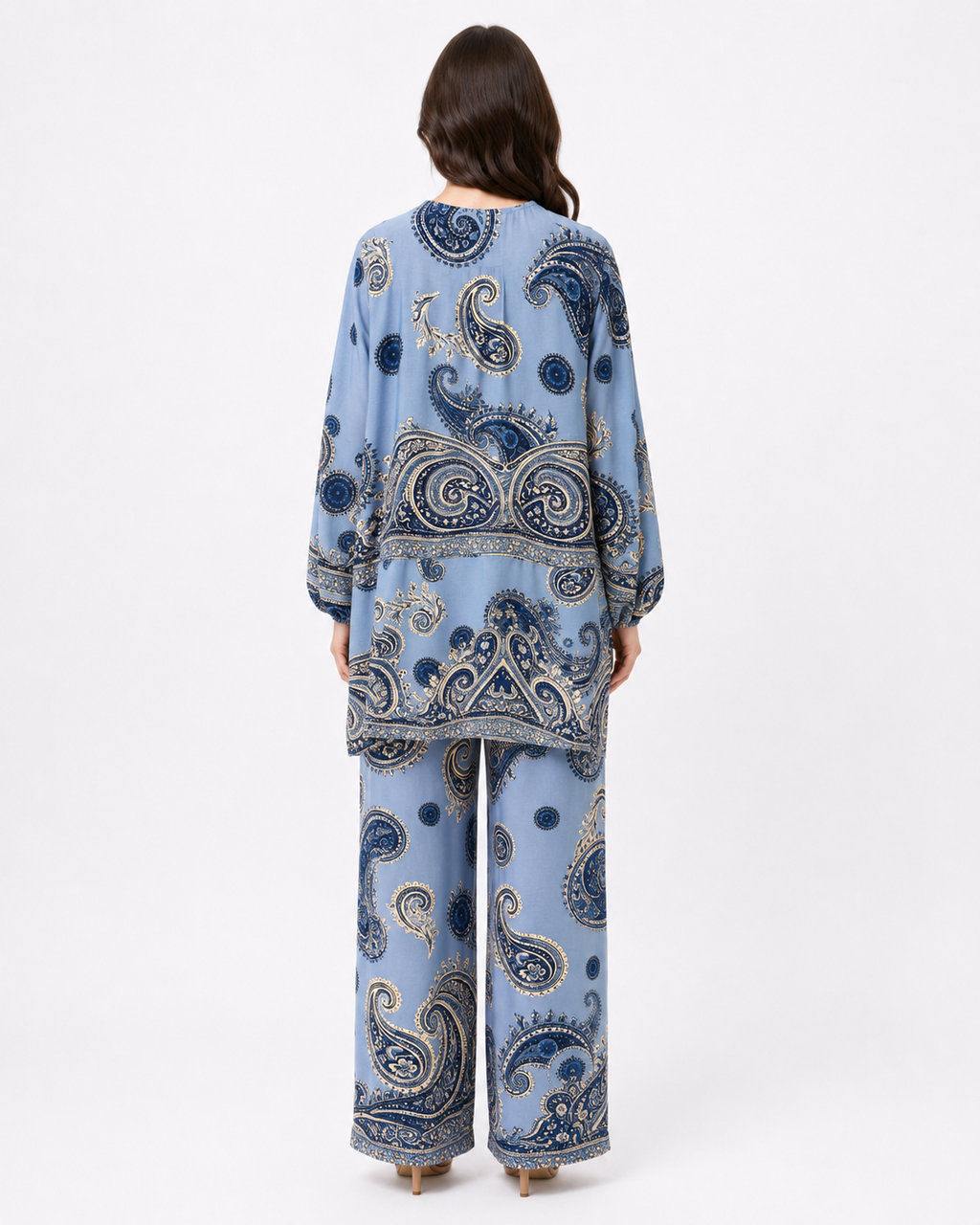 Blue Aztec - Co-Ord Set